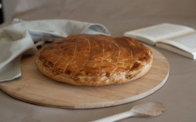 La Galette frangipane à la compote de pommes